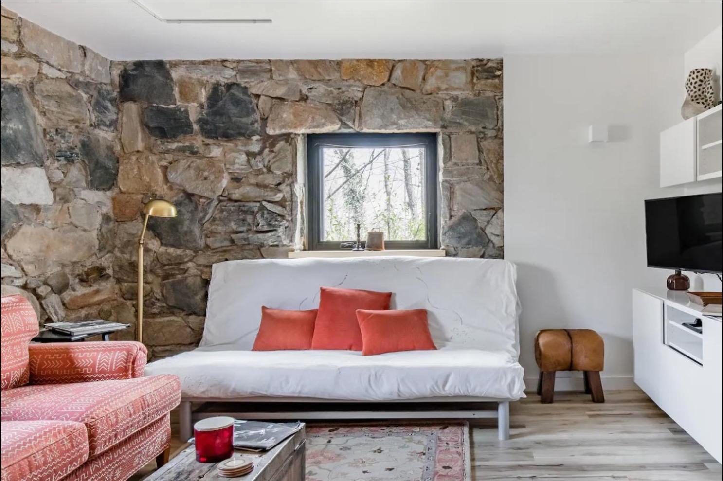 Studio Guest Suite In Forest Cottage Tryon Экстерьер фото